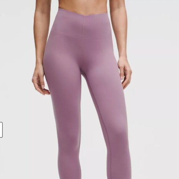 NWT Lululemon Glow Up Super-High-Rise *Tight 28" Lavender Lux Size 14 - Picture 1 of 5